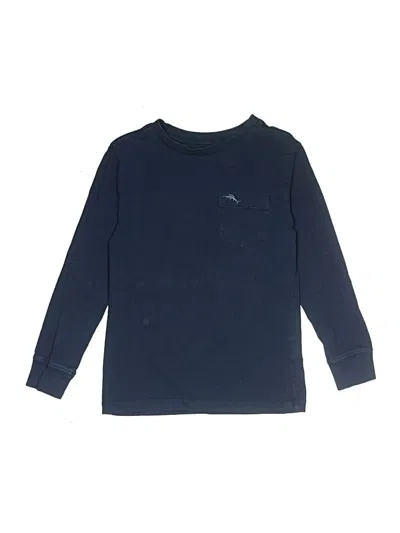 Pre-owned Tommy Bahama Kids' Long Sleeve T-shirt In Blue