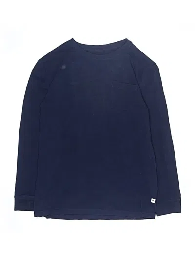 Pre-owned Tommy Bahama Kids' Long Sleeve T-shirt In Blue