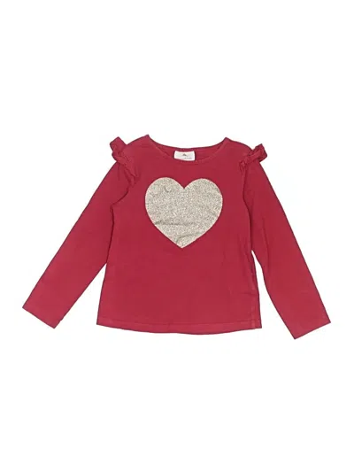 Pre-owned Tommy Bahama Kids' Long Sleeve T-shirt In Burgundy