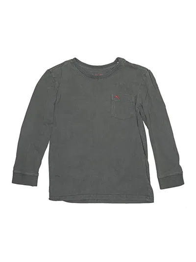 Pre-owned Tommy Bahama Kids' Long Sleeve T-shirt In Gray
