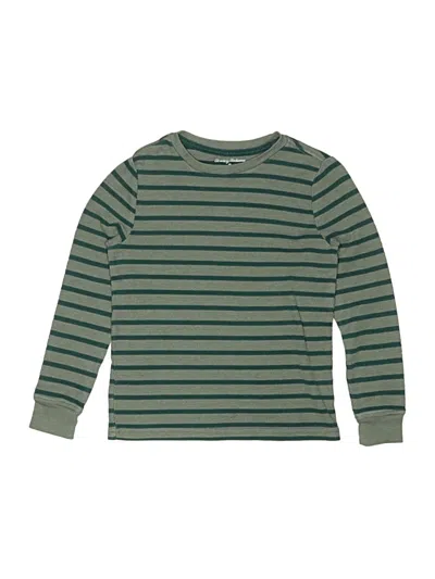 Pre-owned Tommy Bahama Kids' Long Sleeve T-shirt In Green
