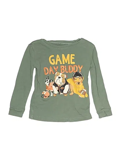 Pre-owned Tommy Bahama Kids' Long Sleeve T-shirt In Green