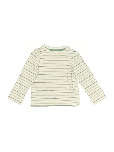 Pre-owned Tommy Bahama Kids' Long Sleeve T-shirt In Ivory