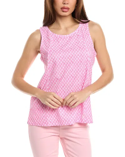 Tommy Bahama Lovely Lattice Top In Pink