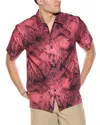 Tommy Bahama Luminescent Shirt In Red