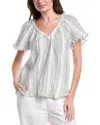 Tommy Bahama Luminous Tide Flutter Sleeve Top In White