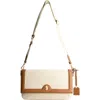 Tommy Bahama Lurex Linen Long Flap Crossbody