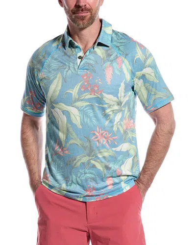 Tommy Bahama Lush Hour Polo Shirt In Blue