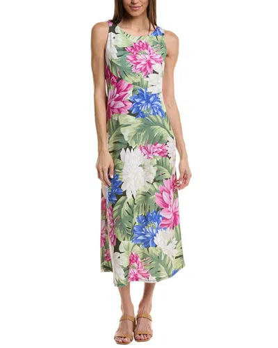 Tommy Bahama Lush Lotus Midi Dress In Green