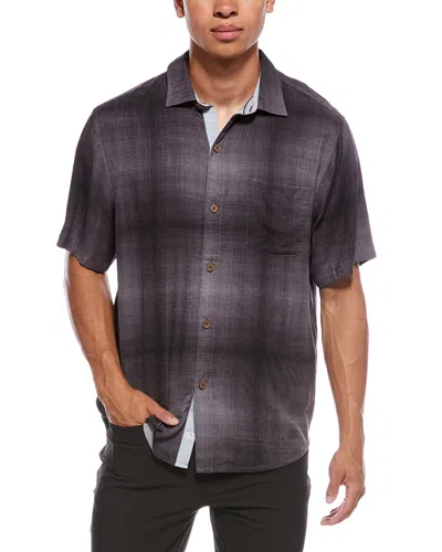Tommy Bahama Madera Ombre Shirt In Black