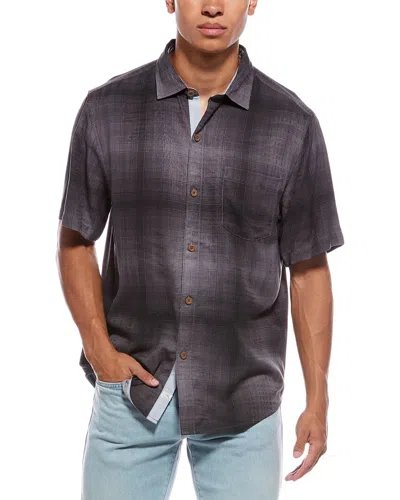 Tommy Bahama Madera Ombre Shirt In Black