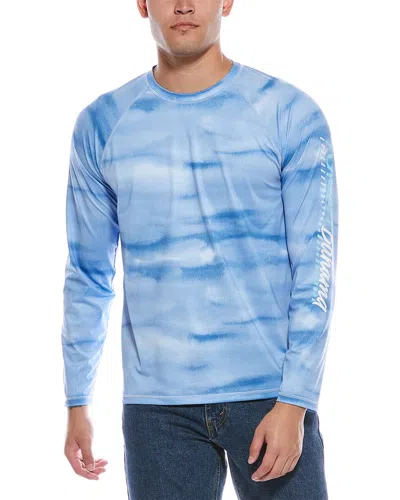 Tommy Bahama Malibu Fronds Rashguard In Blue