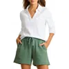 Tommy Bahama Marina Del Mar Cotton Johnny Collar Sweatshirt In White