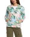 Tommy Bahama Marina Del Mar Ocean Vida 1/2-zip Pullover In Orange