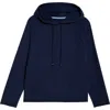 Tommy Bahama Marina Del Mar Raw Edge Hoodie In Blue