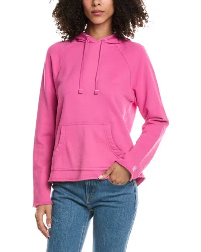 Tommy Bahama Marina Del Mar Raw Edge Hoodie In Pink