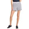 Tommy Bahama Marina Del Mar Stripe Drawstring Shorts In White