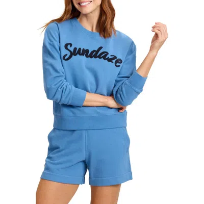 Tommy Bahama Marina Del Mar Sundaze Sweatshirt In Blue