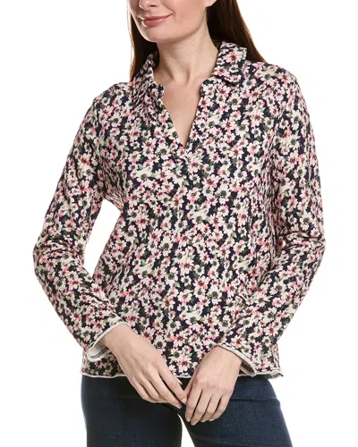 Tommy Bahama Marina Del Mar Tidal Bloom Popover Top In Multi
