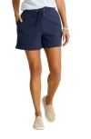 Tommy Bahama Marina Del Mar Tie Waist Cotton Shorts In Coastline