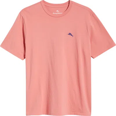 Tommy Bahama Marlin Waves Graphic T-shirt In Brown
