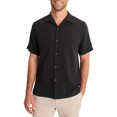 Tommy Bahama Maui Border Short Sleeve Silk Button-up Shirt