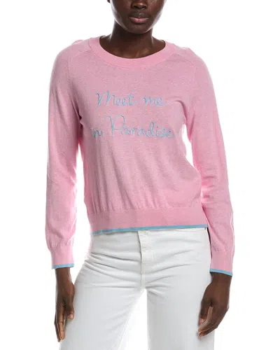 Tommy Bahama Meet Me Cashmere-blend Sweater In Purple