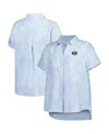 Tommy Bahama Men's And Women's Light Blue Georgia Bulldogs Legacy Leaves Camp Button-up Shirt In Light Blue