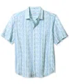 Tommy Bahama Men's Bahama Coast Termini Tiles Short Sleeve Shirt In Multi