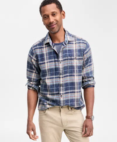 Tommy Bahama Men's Baranco Plaid Button-down Shirt In Blue