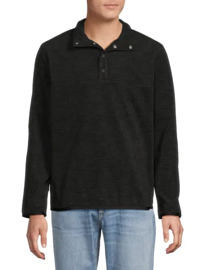 Tommy Bahama Men's Bay Retreat Solid Pullover In Black
