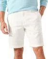 Tommy Bahama Men's Beach Coast Flat-front Yarn-dyed 10" Shorts In Continental