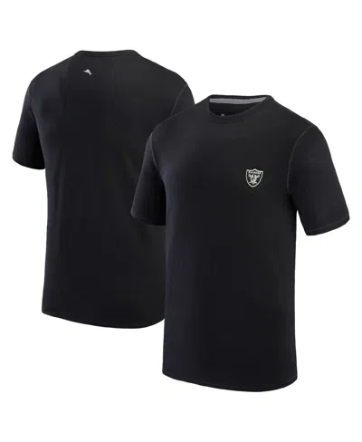 Tommy Bahama Men's Black Las Vegas Raiders Bali Beach T-shirt In Raiders-bl