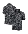 Tommy Bahama Black Texas Longhorns Sport Bay View Islandzone Polo In Black