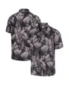 Tommy Bahama Men's Black Ucf Knights Coast Nuevo Fronds Button-up Shirt In Gray