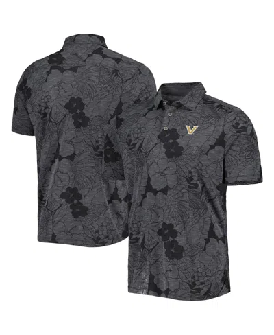 Tommy Bahama Men's Black Vanderbilt Commodores Miramar Blooms Polo
