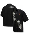 Tommy Bahama Men's Black Washington Commanders Azule Oasis Button-up Shirt In Black