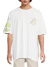 Tommy Bahama Blurred Vines Lux T-shirt In White