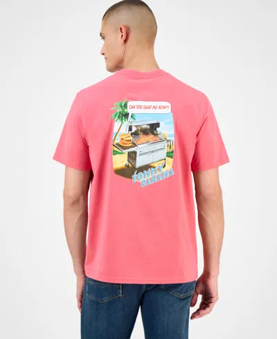 Tommy Bahama Men's Can You Sear Me Now Graphic T-shirt In Burgundy