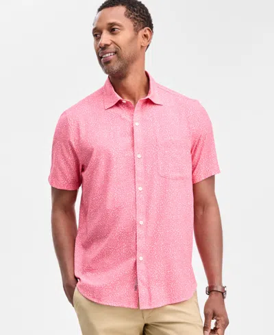 Tommy Bahama Men's Coast Dot Drift Printed Short-sleeve Shirt In Pink