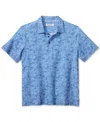 Tommy Bahama Bahama Coast Palm Retreat Polo Shirt In Cabo Blue