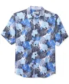 Tommy Bahama Men's Coastal Cool Azul Escape Short Sleeve Button-front Shirt