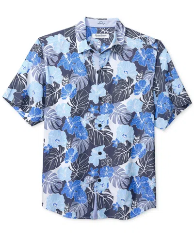 Tommy Bahama Men's Coastal Cool Azul Escape Short Sleeve Button-front Shirt