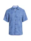 TOMMY BAHAMA MEN'S COCONUT POINT KEEP IT FRONDLY BUTTON-FRONT SHIRT