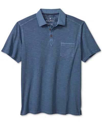Tommy Bahama Men's Condesa Canyon Short Sleeve Polo Shirt In Blue