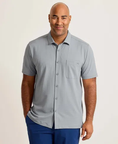 Tommy Bahama Men's Costa Wave Short-sleeve Shirt In Gray
