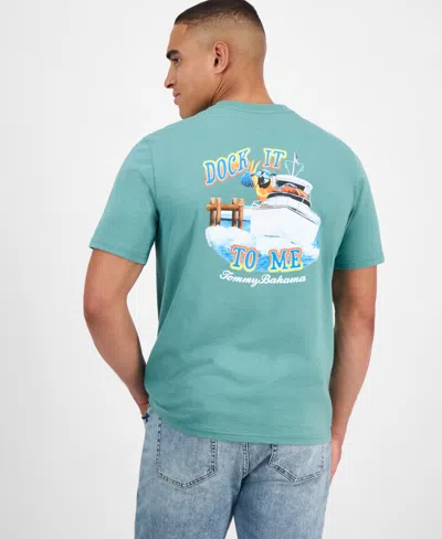 Tommy Bahama Men's Dock It To Me Graphic T-shirt In Blue