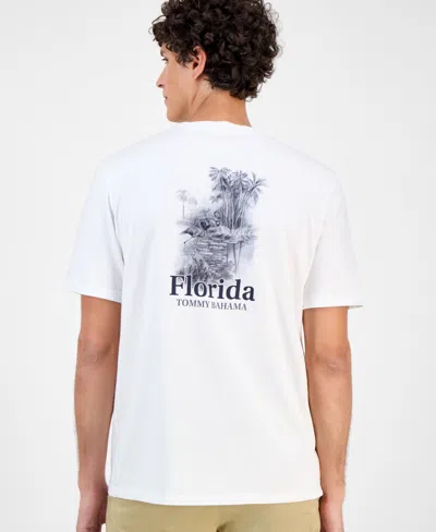 Tommy Bahama Men's Everglade Sketch Short Sleeve T-shirt In White