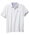 Tommy Bahama Men's Flamingo Mingle 5 O'clock Short Sleeve Polo Shirt
