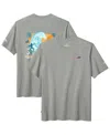 Tommy Bahama Men's Gray Buffalo Bills Huddle Hang Tens T-shirt In Gray